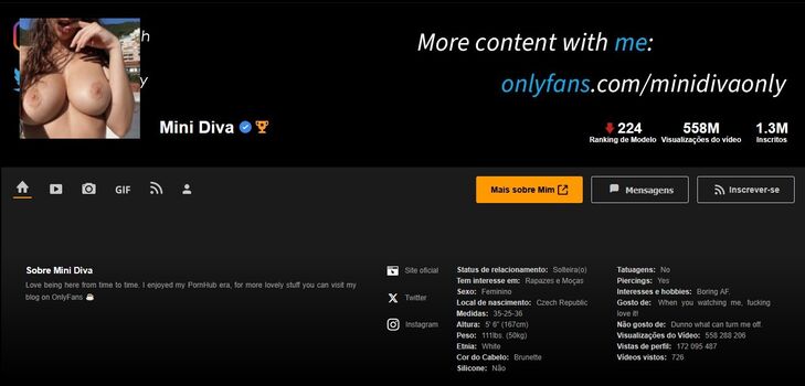 Full leaked Mini diva page private onlyfans photo